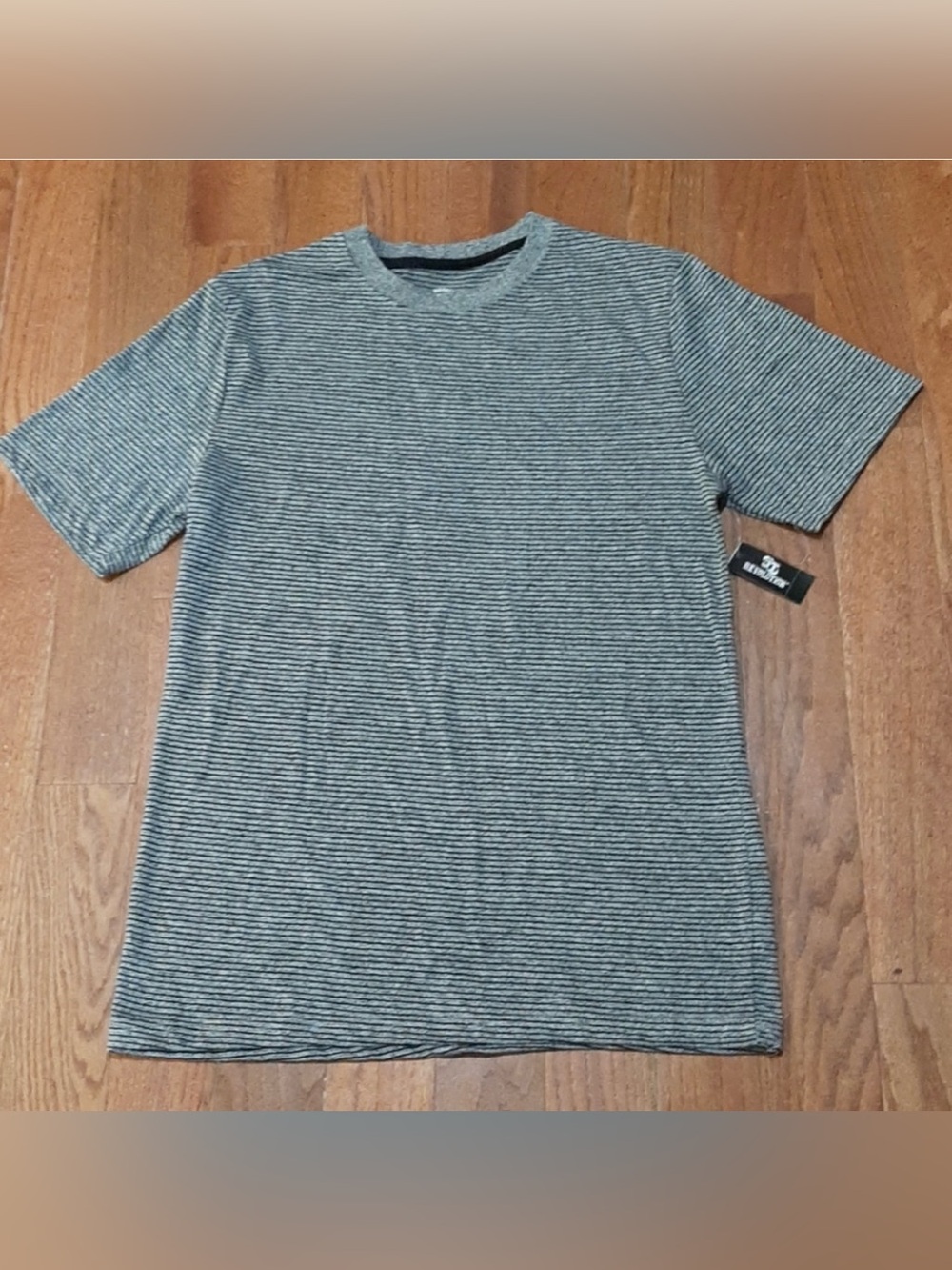 Gray & Black strip shirt